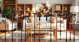 top four point walking aids