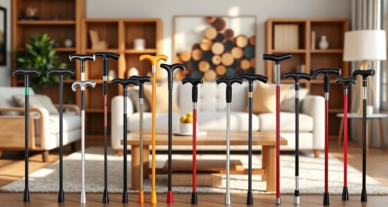 top four point walking aids