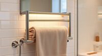 top heated towel racks