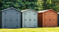 top heavy duty storage sheds