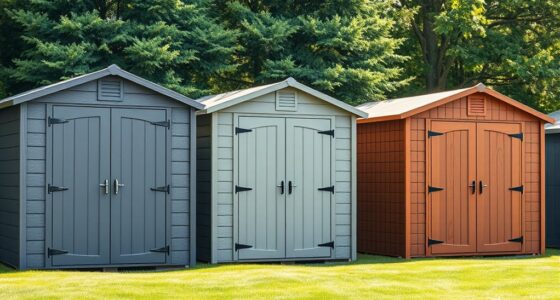 top heavy duty storage sheds