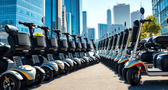 top premium suspension scooters