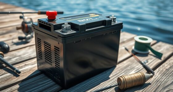 top rechargeable bait boat batteries