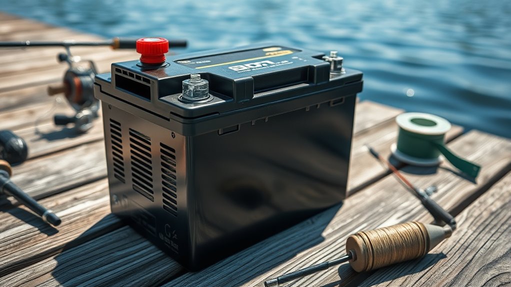 top rechargeable bait boat batteries