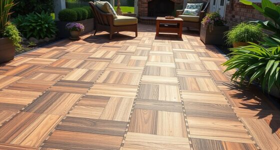 top slip resistant deck tiles