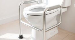 top toilet safety frames