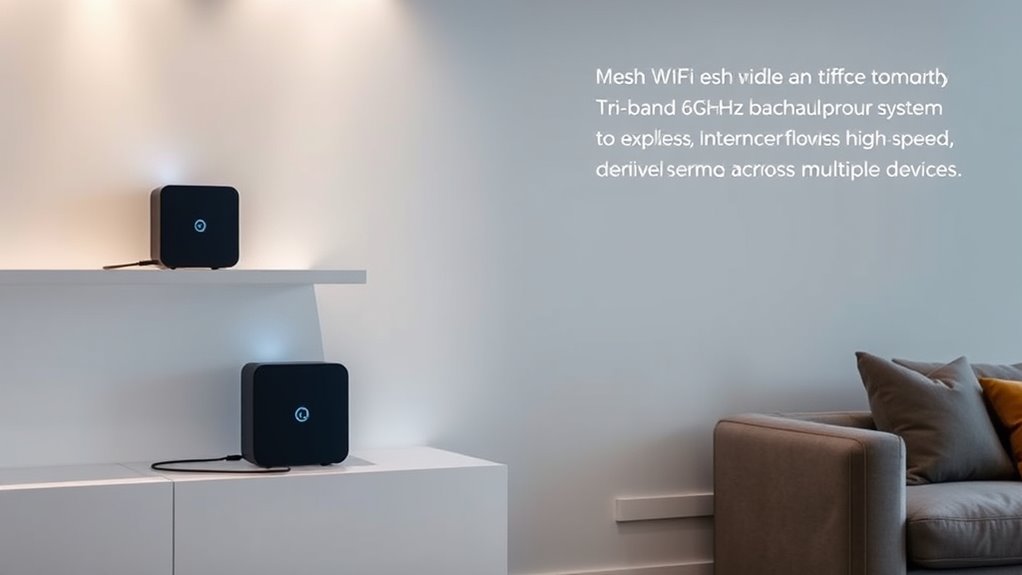 top tri band mesh wifi