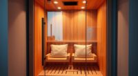 top two person infrared saunas