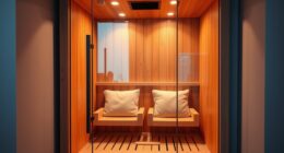 top two person infrared saunas