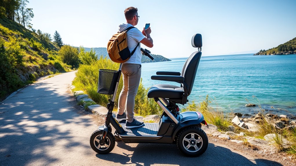 travel friendly mobility scooter features