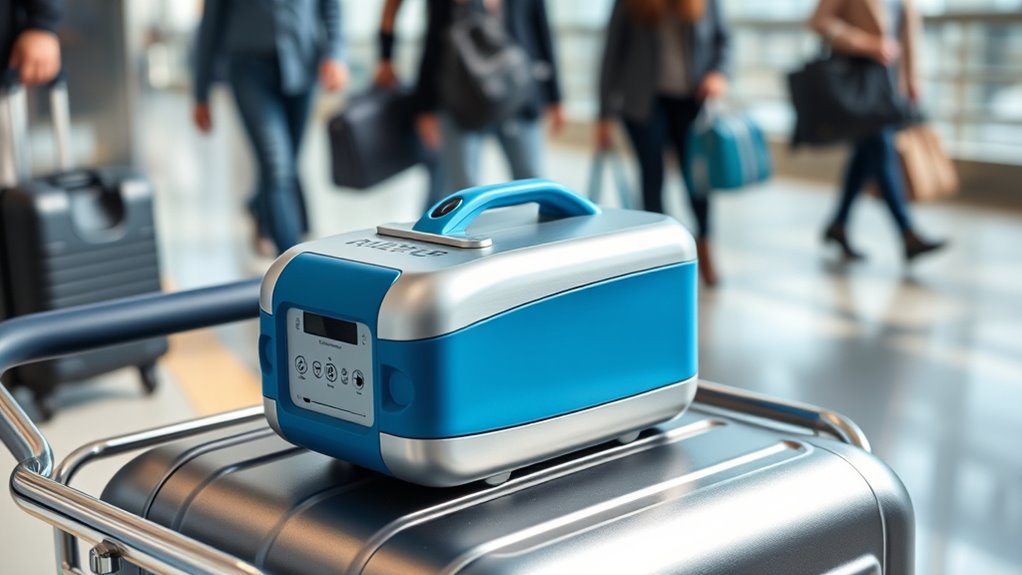travel friendly oxygen device considerations