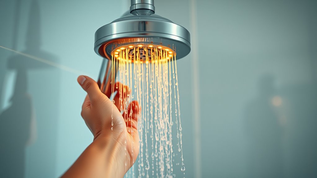 use lukewarm water for skin