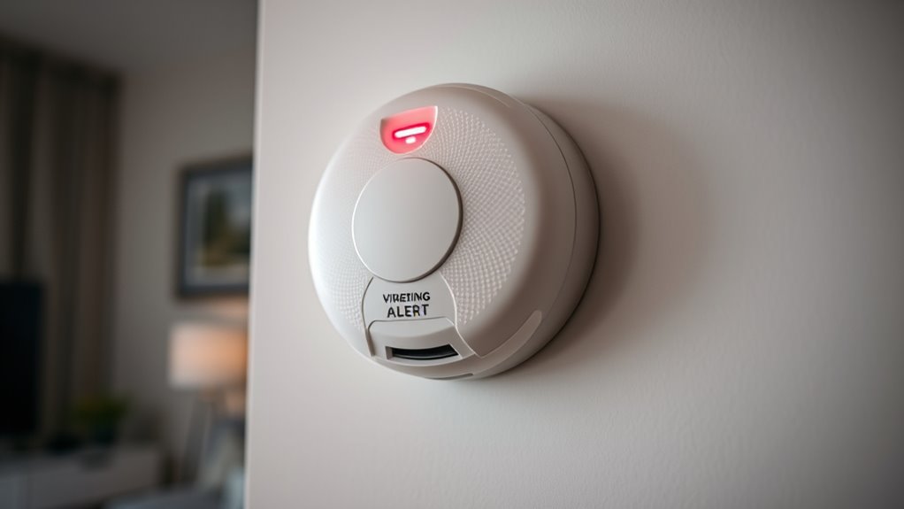 visual alarms and sensor reliability