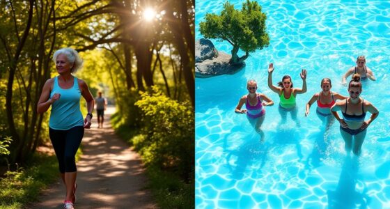 water aerobics better for knees