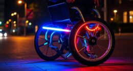 wheelchair safety lighting options
