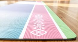yoga mats with alignment guides