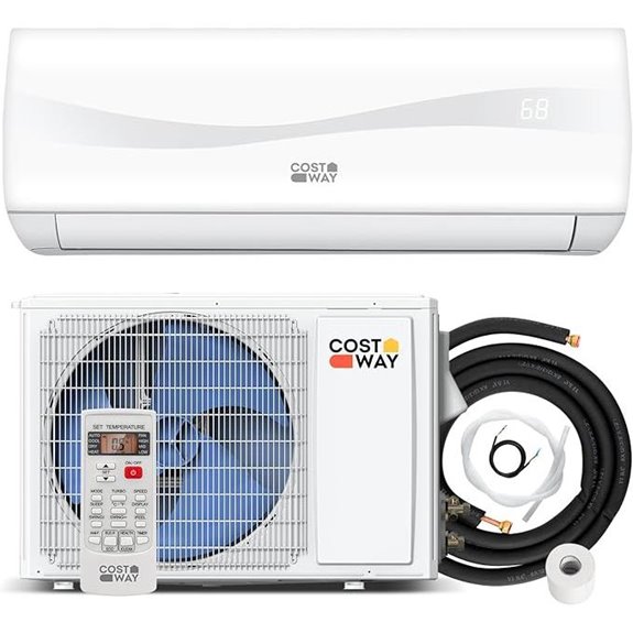 Costway 12000BTU Mini Split Air Conditioner & Heater