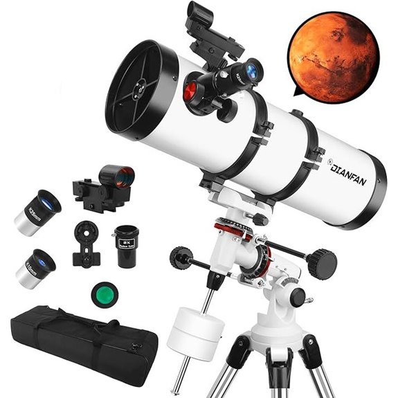 150x magnification telescope