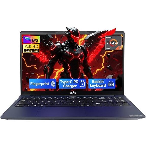 NIMO 15.6 IPS Gaming Laptop with Ryzen 5