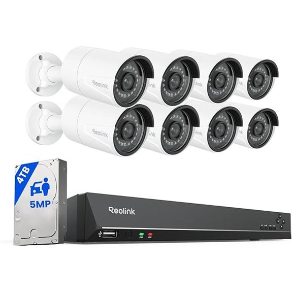 16 channel 5mp security system