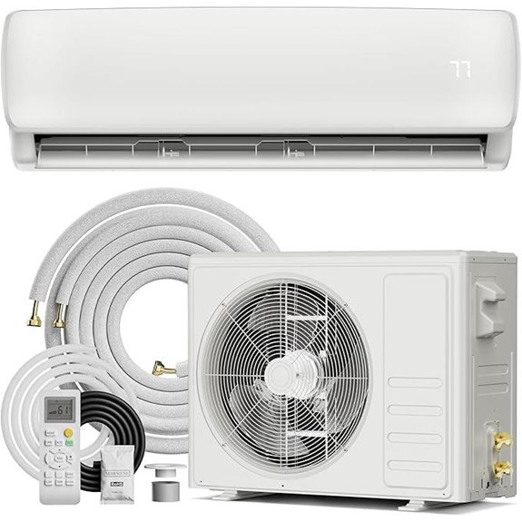 18000 BTU Ductless Mini Split AC/Heat Pump System