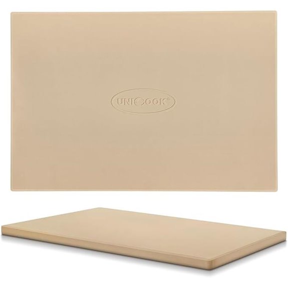 Unicook 20-Inch Rectangular Pizza Stone for Oven