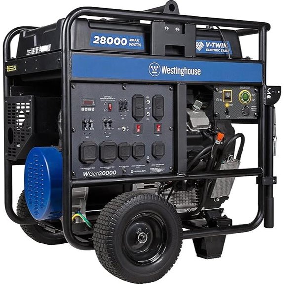 28000w portable gas generator