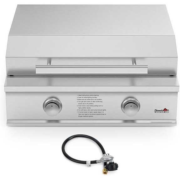 Stanbroil 28-Inch Stainless Steel Propane Griddle