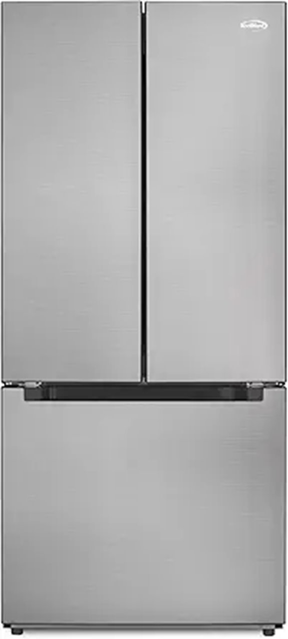 30 inch french door fridge