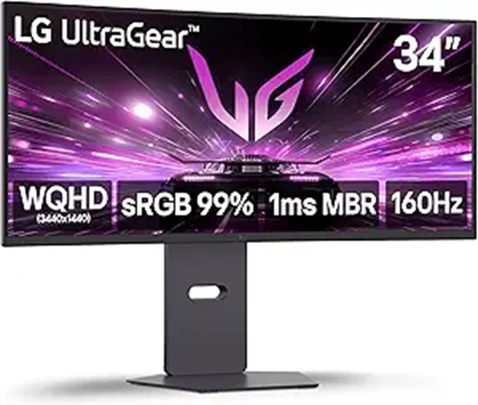 34 inch curved gaming monitor