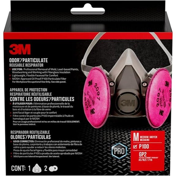 3M P100 Mold & Lead Paint Respirator