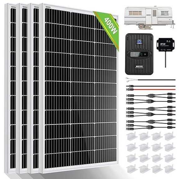 400w 12v solar kit