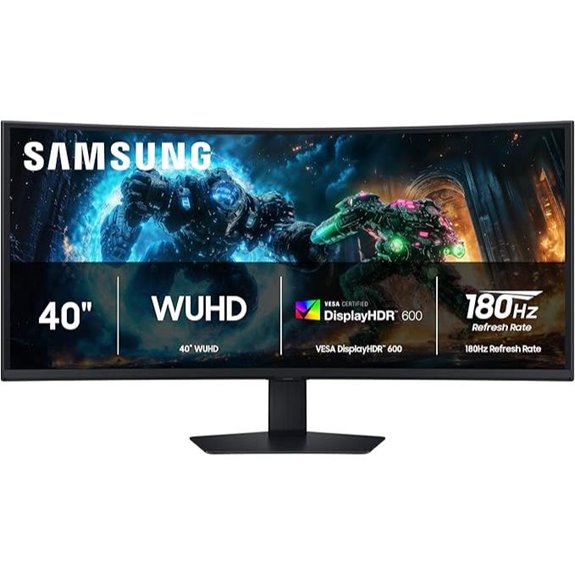 40 curved gaming monitor