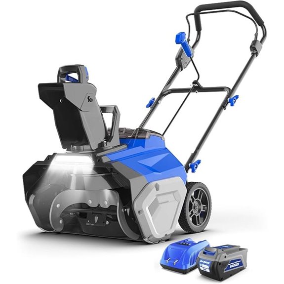 40v cordless snow blower