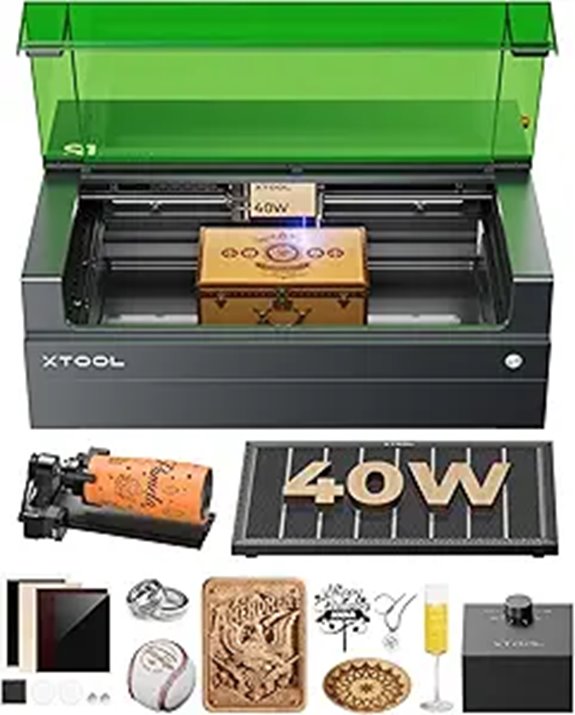 40w laser cutter bundle