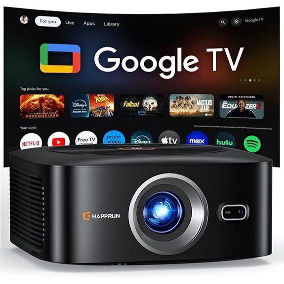 4k google tv projector