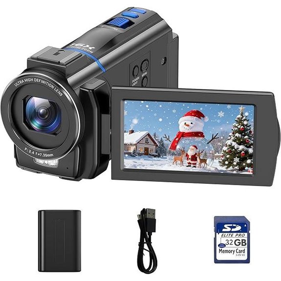 4k night vision camcorder