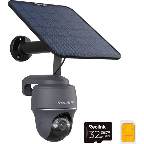 REOLINK 4K 4G LTE Solar Security Camera