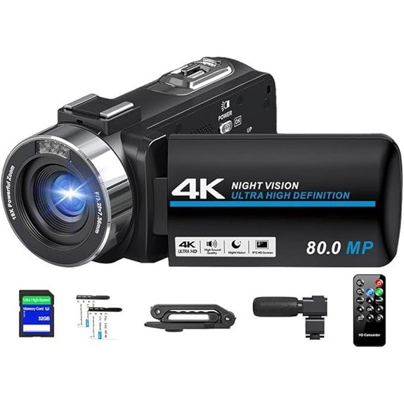 4k vlogging camera kit