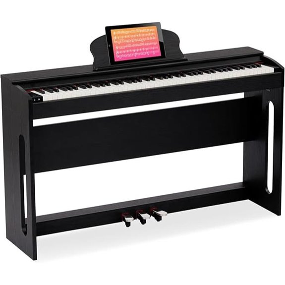 88 key weighted digital piano