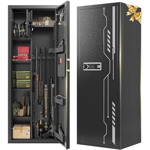8 12 gun safe keypad