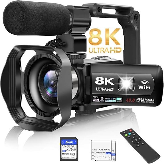 8k night vision camera