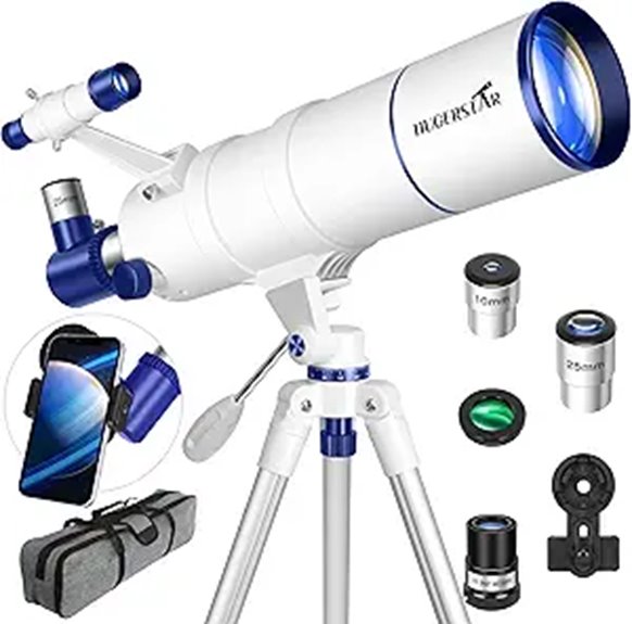 90mm refractor telescope kit