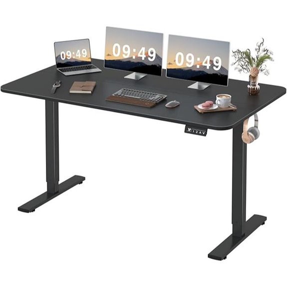 adjustable desk 55x24