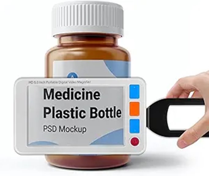 Digital Magnifier 3X-48X Zoom for Low Vision