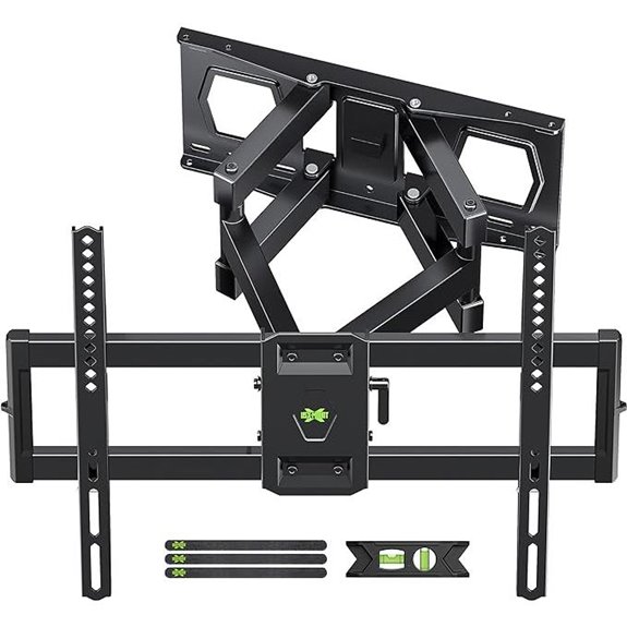 Full Motion TV Wall Mount for 37-84-Inch Screens