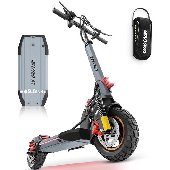 adult 1000w scooter range