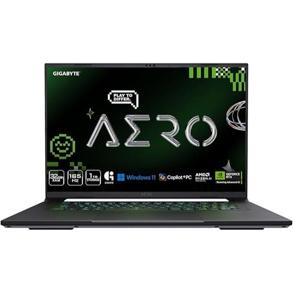 GIGABYTE Aero X16 Laptop with RTX 5070 and Ryzen 9