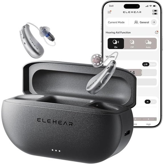 ELEHEAR OTC Hearing Aids with AI and Bluetooth