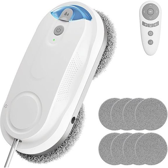 KKI Auto Window Cleaning Robot with AI and Remote